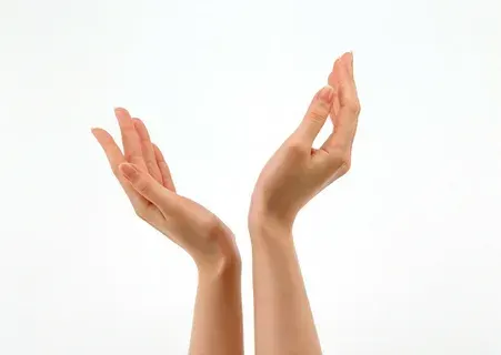 Soft, cared-for hands with healthy natural nails